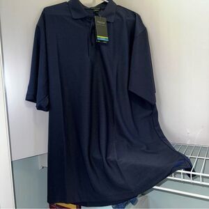 Rivers End Men’s Performance Polo – Navy Blue, Size XL, NWT - Moisture Wicking